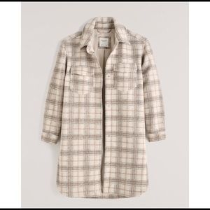 Abercrombie flannel shacket
